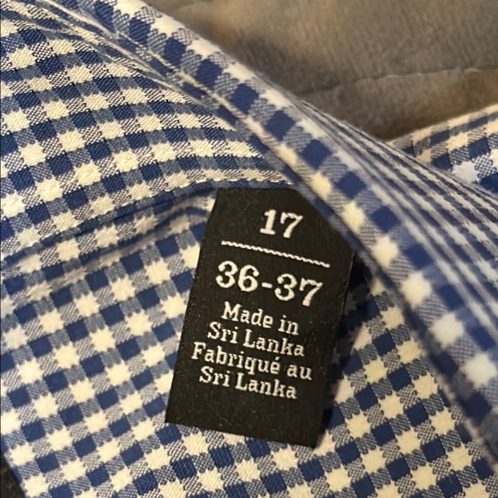 Nordstrom Blue Dress Shirt Slim Fit - Picture 9 of 11